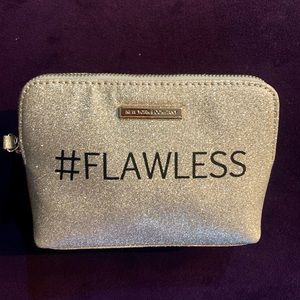 Glittery Gold Flawless Makeup Pouch
